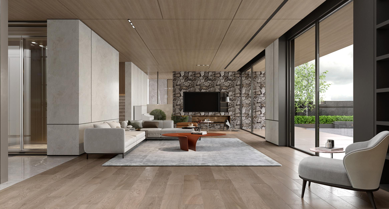 自然光影的别墅空间丨H 空间全案设计-1