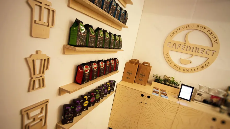 Cafedirect Trade Stand-12