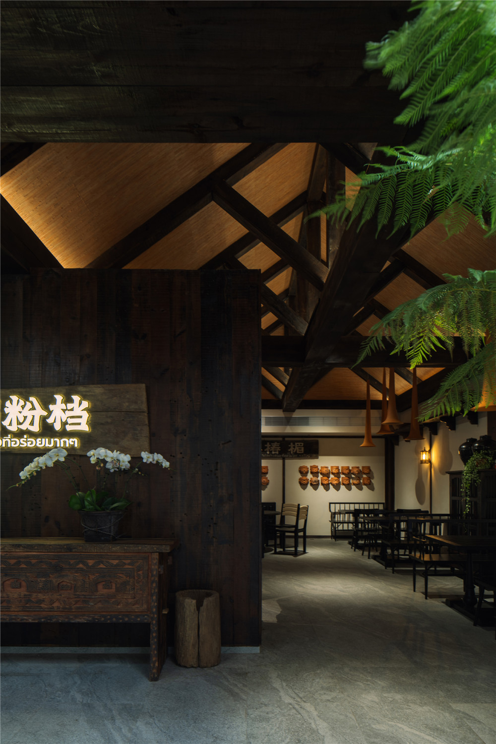 椿楣粉档丨中国西双版纳丨FUNS方糖空间设计顾问-59