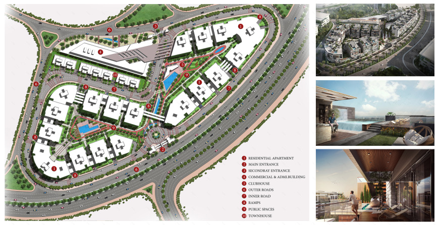 CREST VIEW 住宅综合体丨埃及丨Distance Studio Consultants-7
