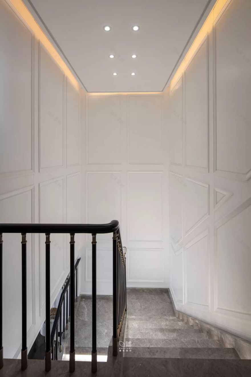 《沁绿》现代美式空间,温馨地中海蓝-21