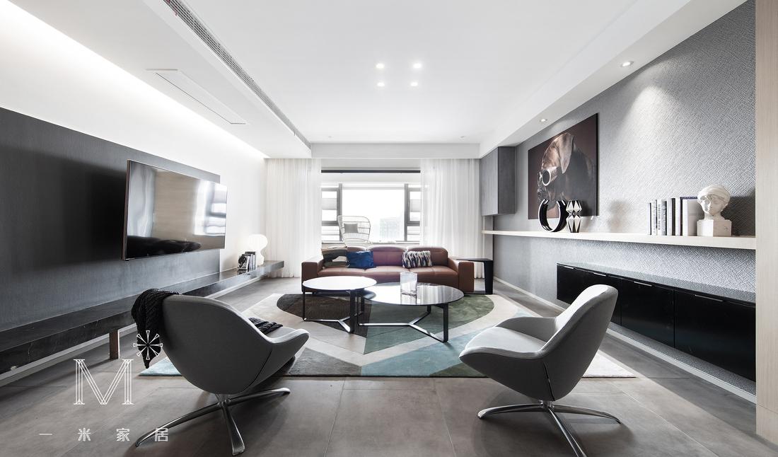 平层丨【一米家居】L House 295㎡简约-6
