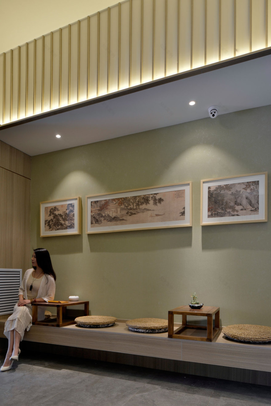 身悦艾灸生活馆,打造宁静养生的室内空间-69