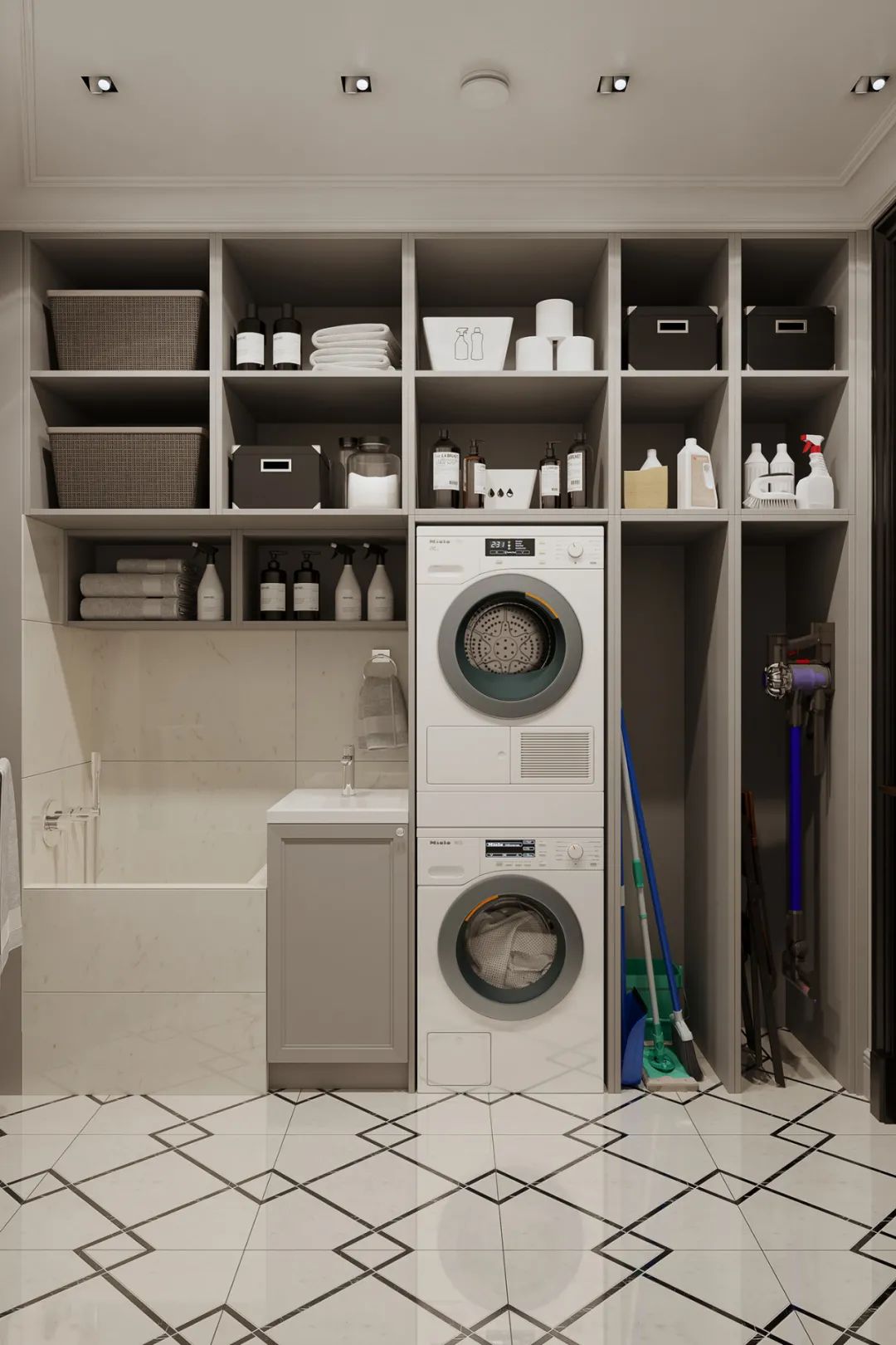 俄罗斯莫斯科 192·4㎡私人豪宅设计丨Julia Design-74