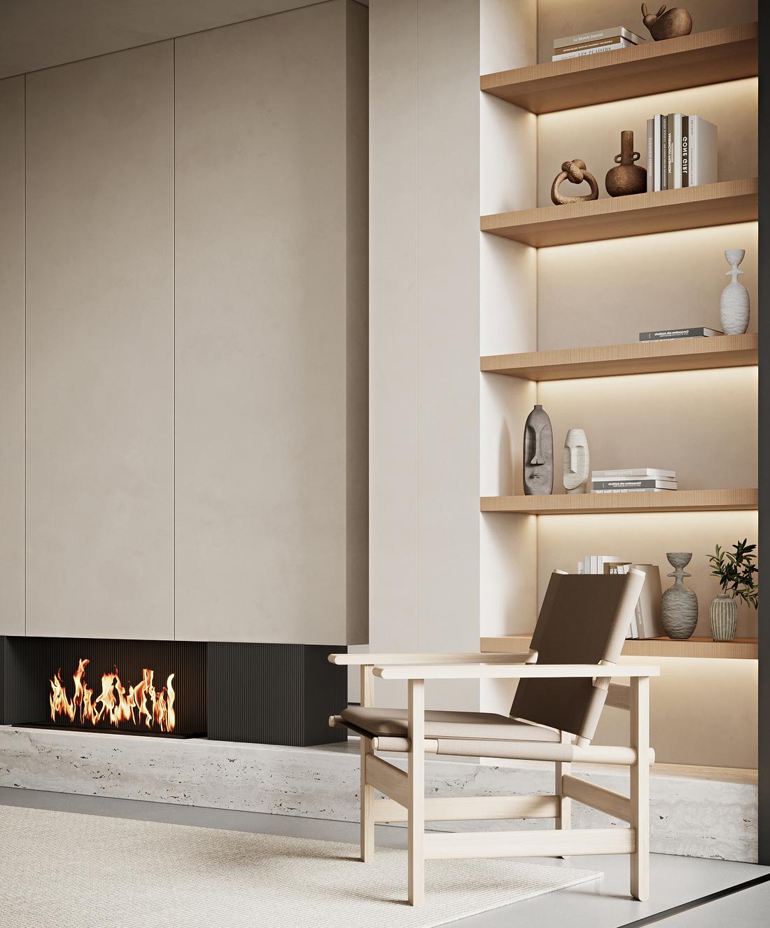 现代简约风尚地下室设计-32