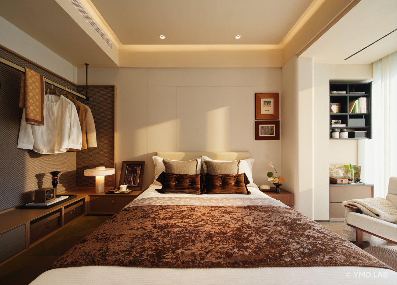 岳蒙设计 | 粤东润溪花园样板间-26