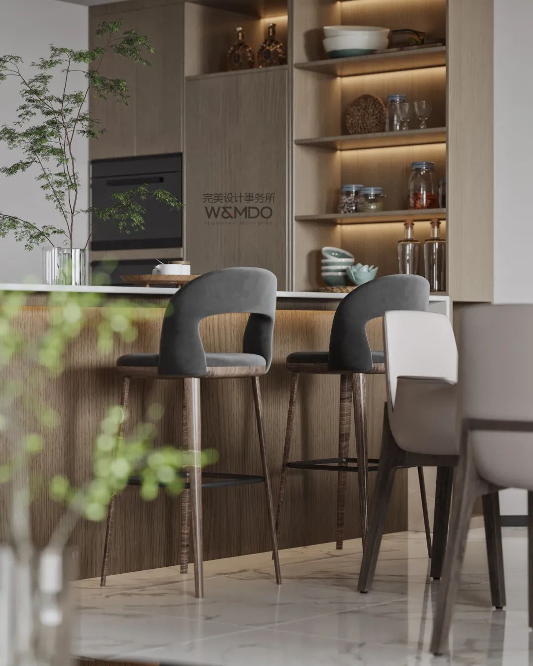 蓝山湾 270㎡极简别墅,细节藏匿美好-38