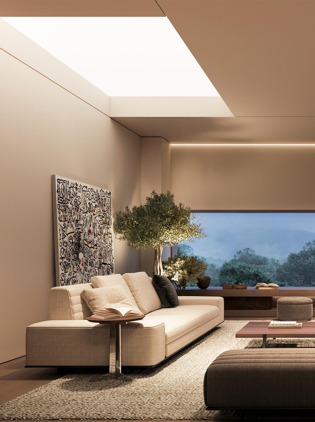 新作 顶层复式 280㎡丨中国广州丨301设计研究所-43