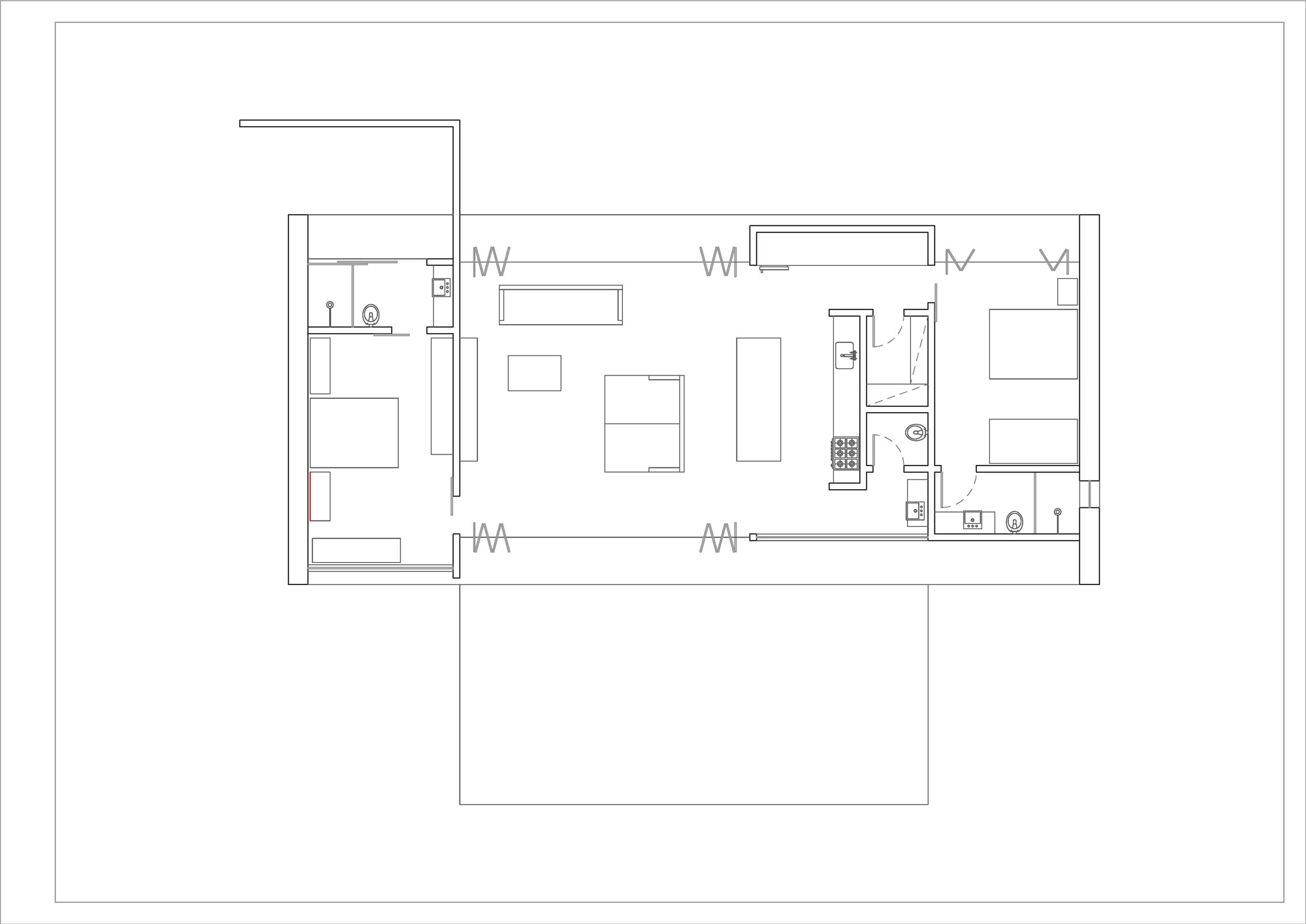 蒙特罗住宅丨巴西丨Mateus Monteiro-12