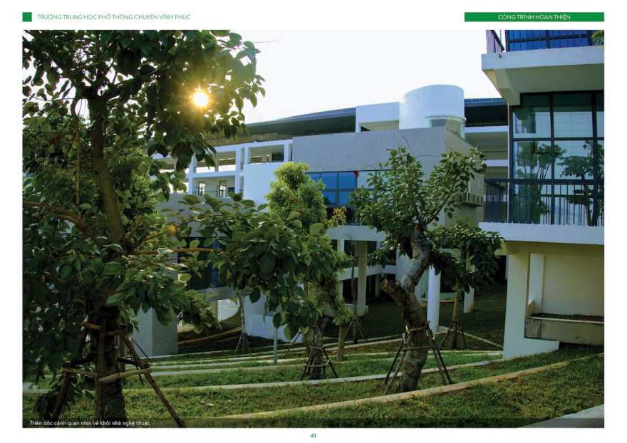 绿色校园设计典范 | 越南 Vinh Phuc 市高级中学-38