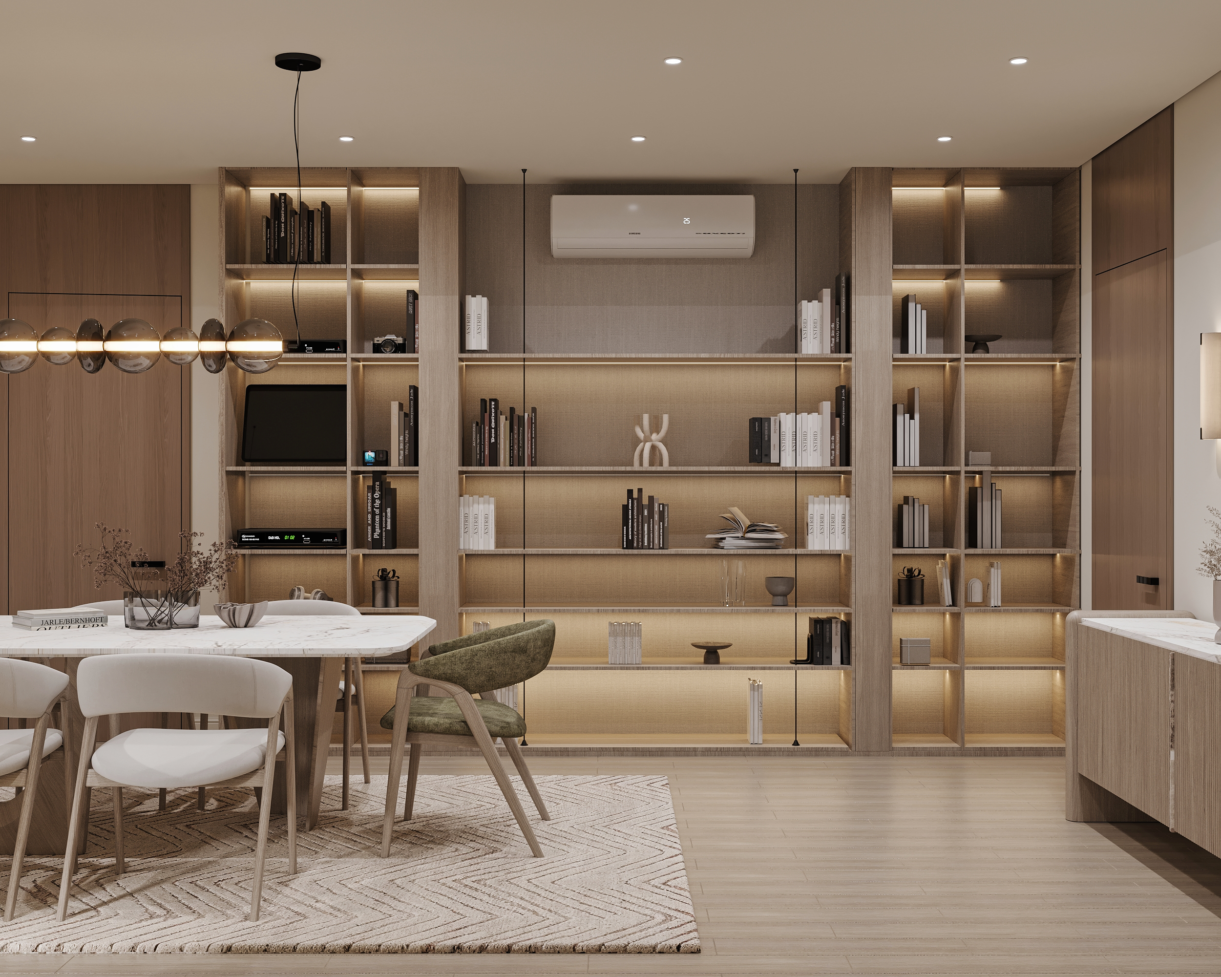 家庭区域 + 餐饮设计丨IB Design Studio-18