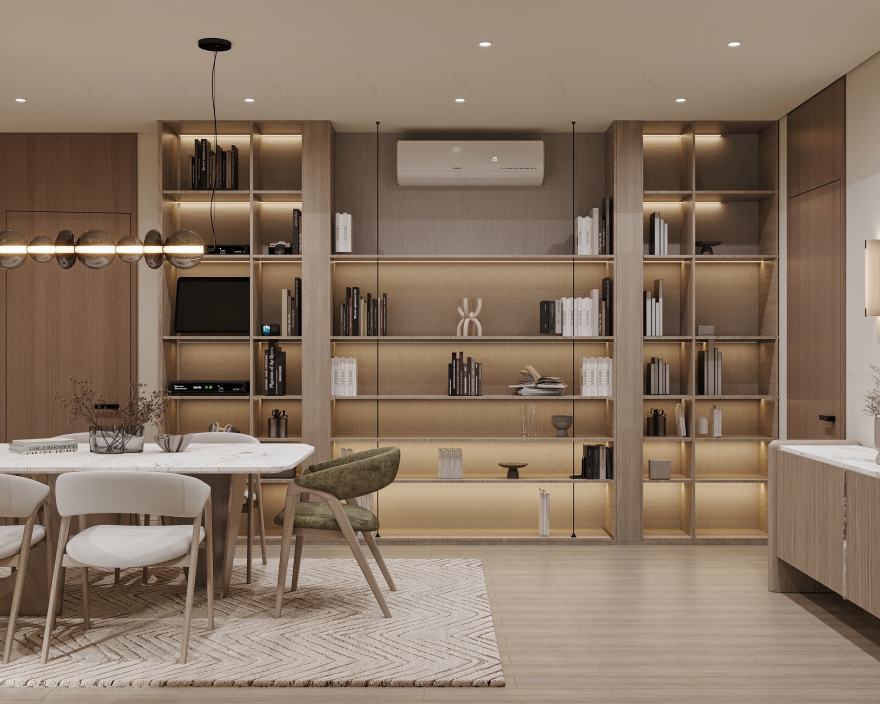 家庭区域 + 餐饮设计丨IB Design Studio-18