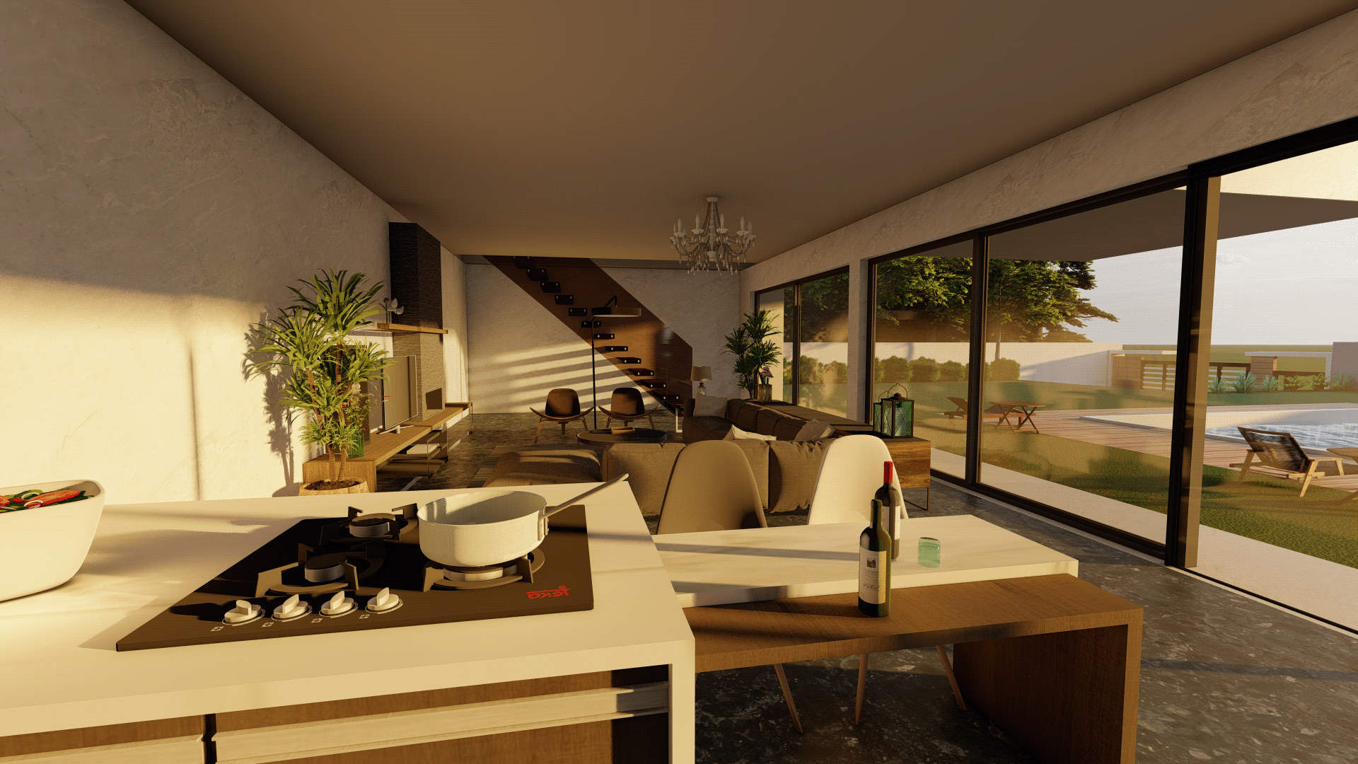 Interior and exterior House design-1