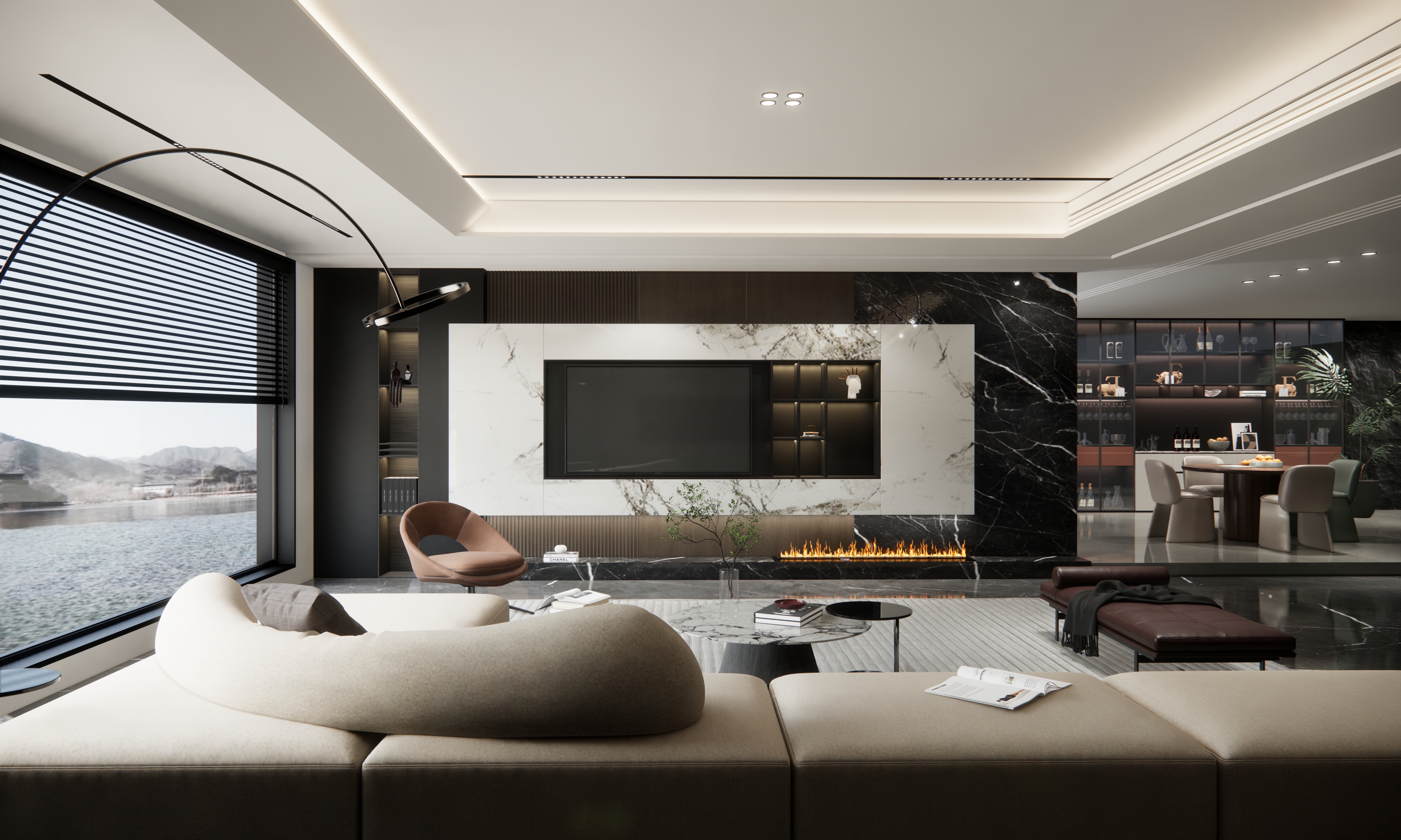 最近整理的一些家装案例效果图-8