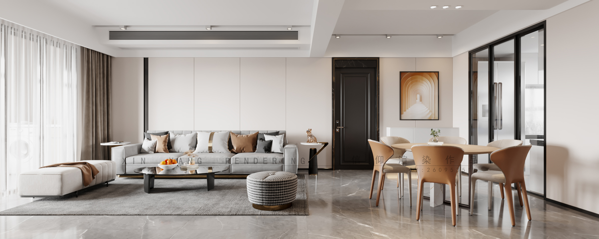 现代简约公寓设计丨知名设计师-13