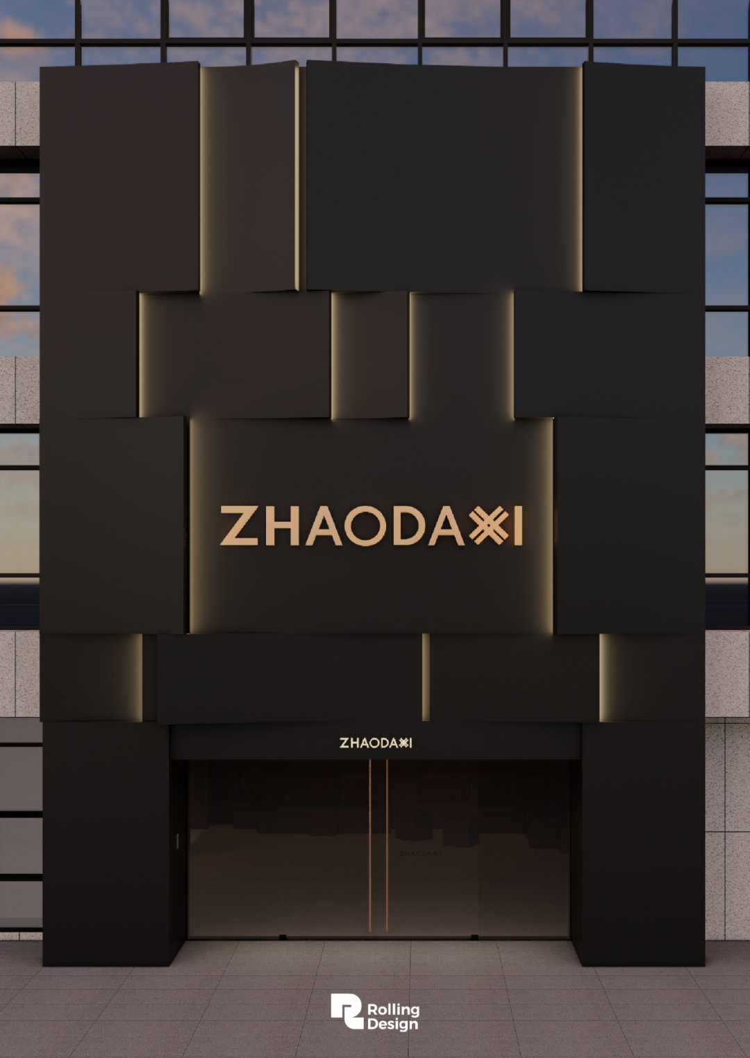 现代框架下的复古切片|6800㎡女装总部办公楼-11