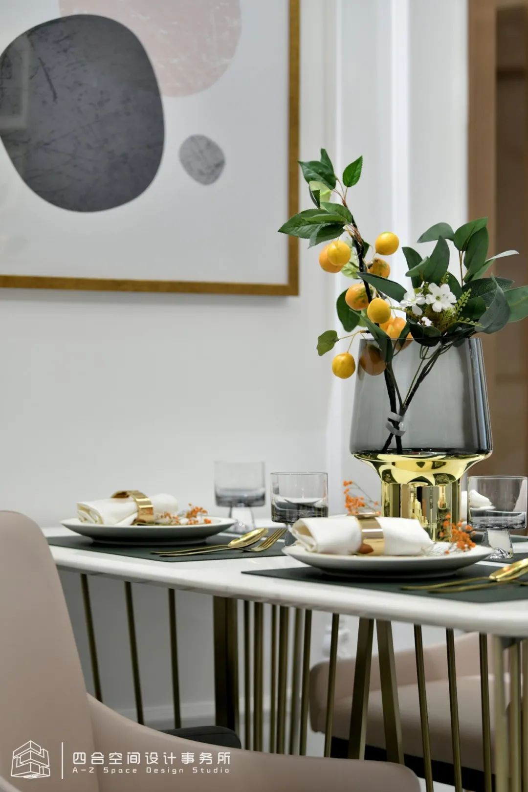 法式轻奢清徐之梦丨中国山西丨四合空间设计事务所-24