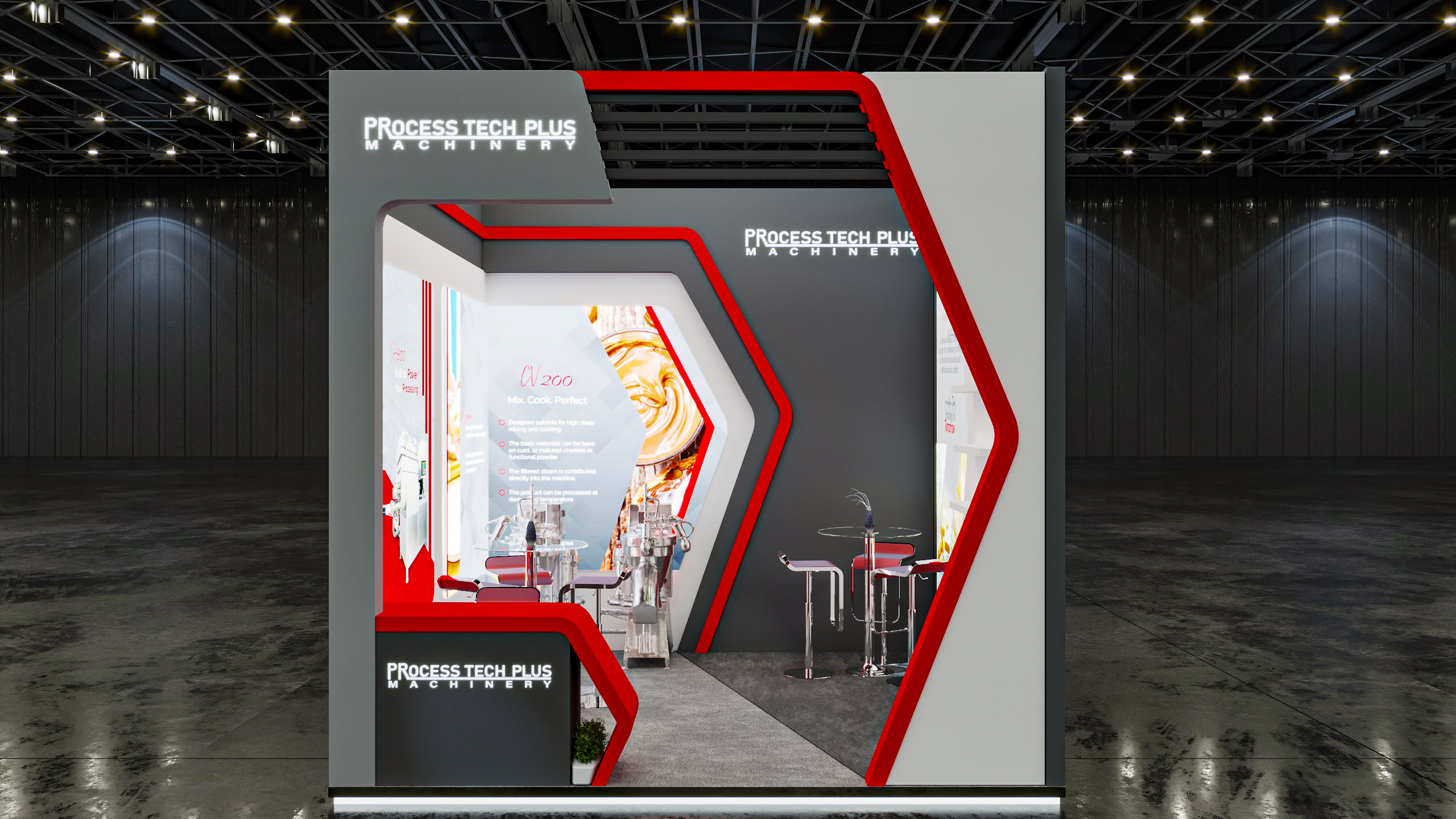 Process Tech Plus贸易展展位设计-7