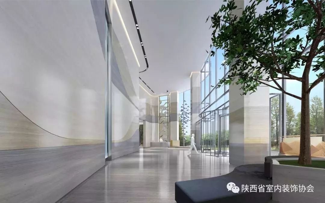 陕旅集团航天总部基地项目精装修设计——绿色科技人文空间-41