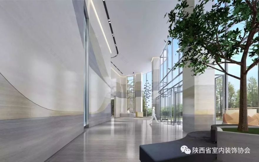 陕旅集团航天总部基地项目精装修设计——绿色科技人文空间-41