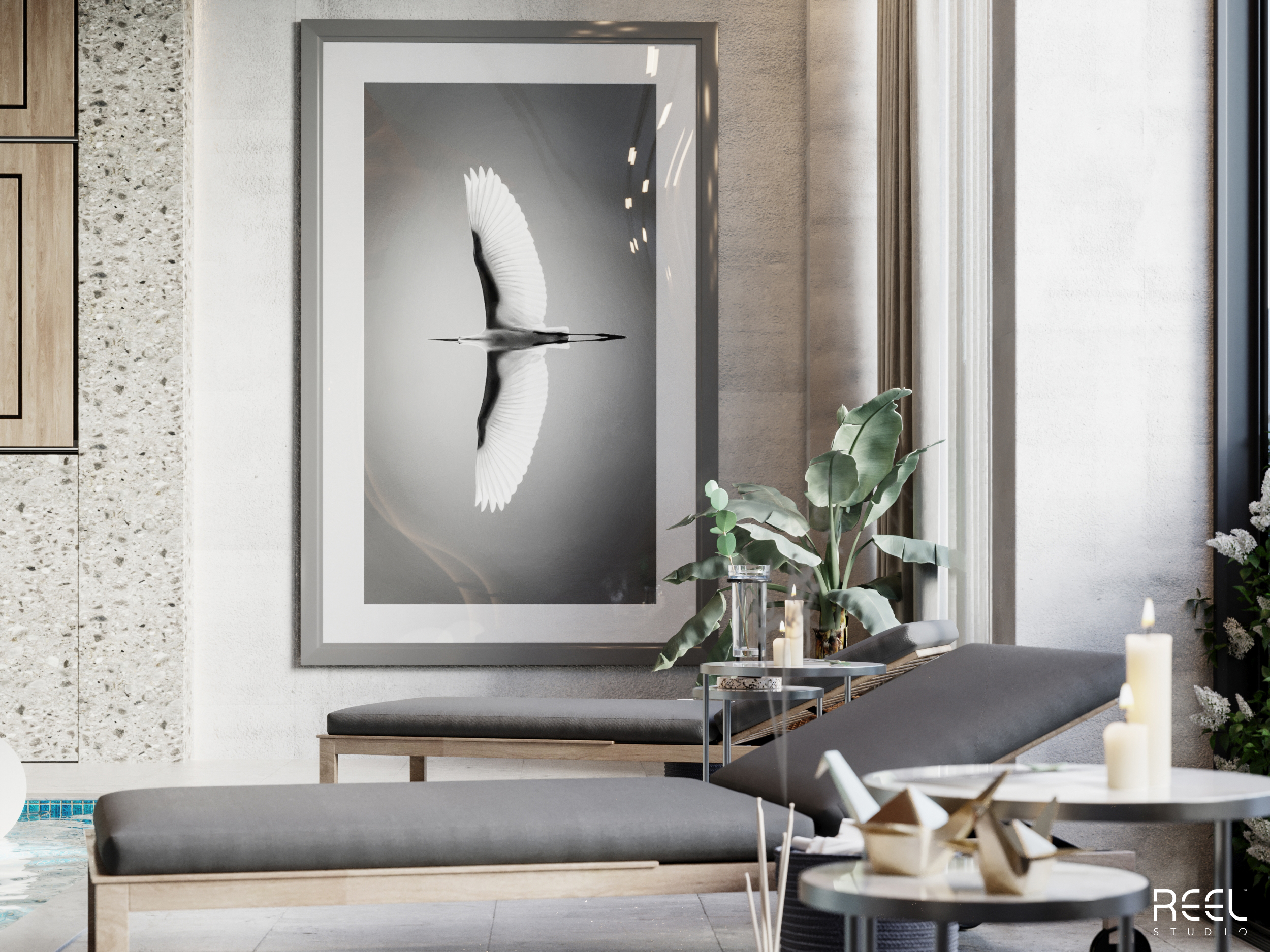 室内泳池设计丨阿联酋迪拜丨Reel Studio-7