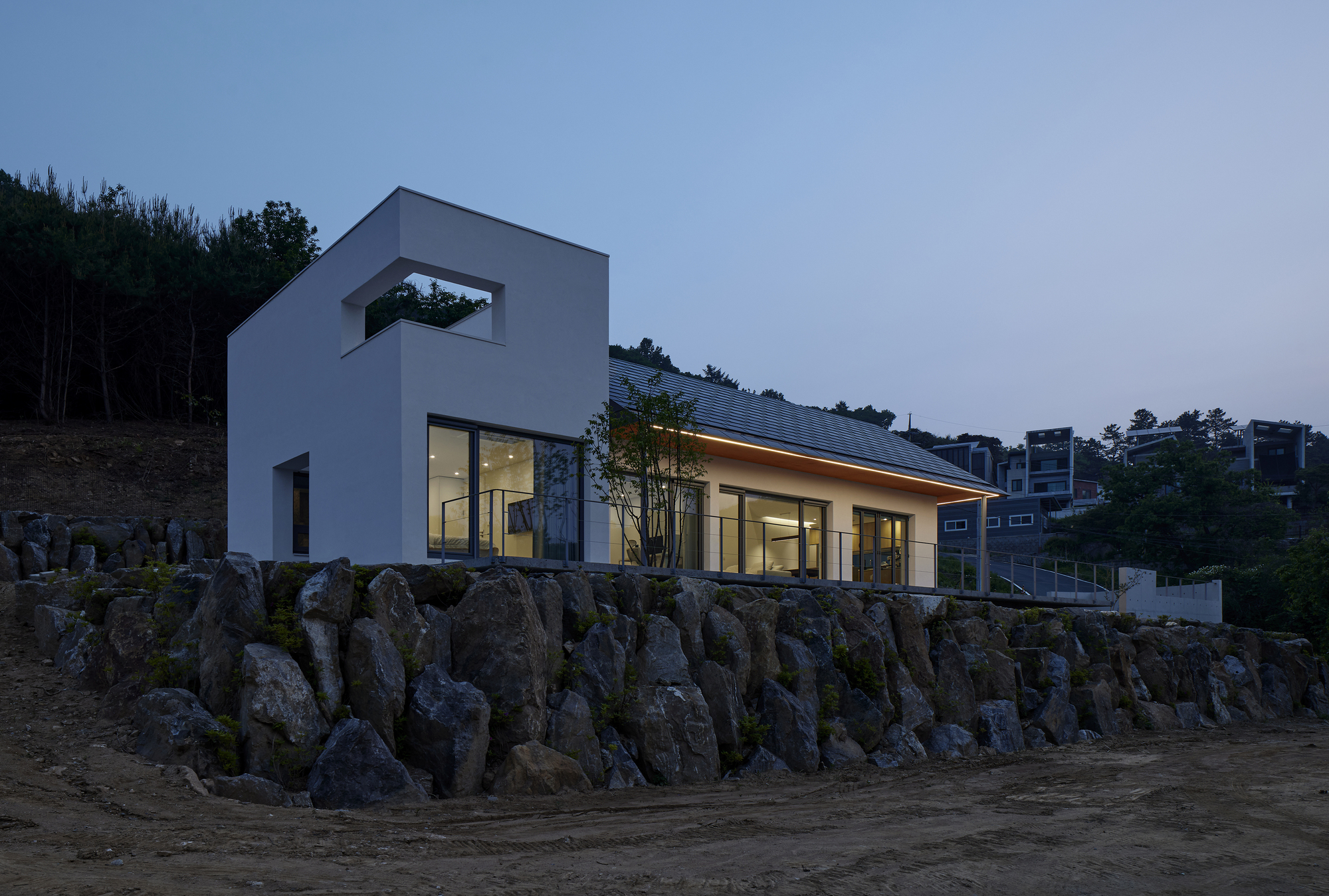 Namyangju 独立住宅丨韩国南杨州市丨SMxL Architects-49