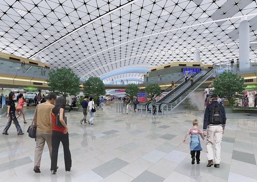 香港国际机场中场客运廊丨中国香港丨Aedas-25