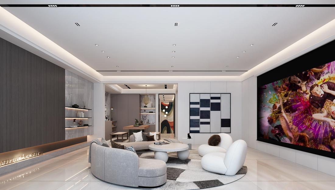 亚泰山语湖 · 简约质朴高雅住宅设计-8