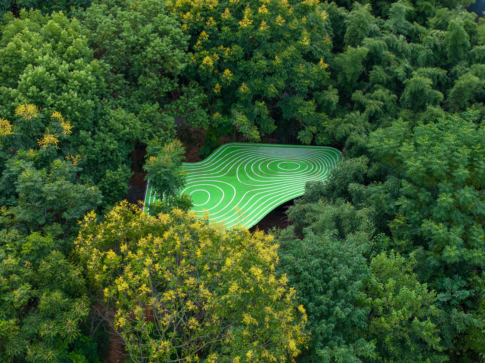 [荒野之家 #118#]-调色盘之家丨中国武汉丨个个世界 + 先进建筑实验室-3