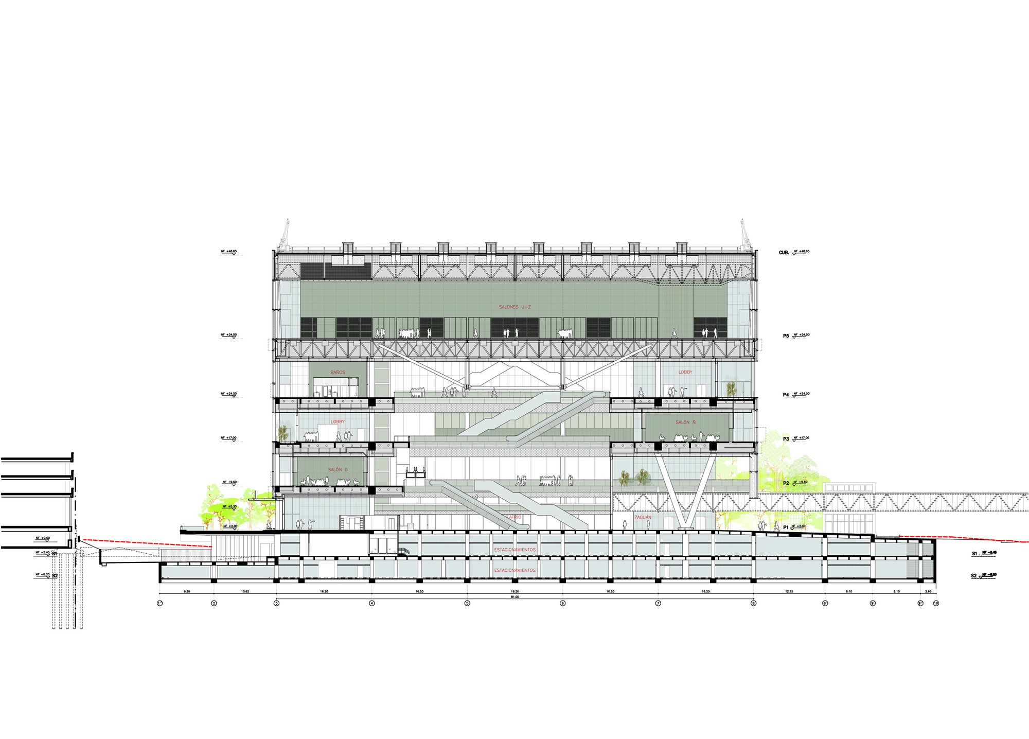 Ágora-Bogotá | 城市景观与生态融合的现代建筑设计-24