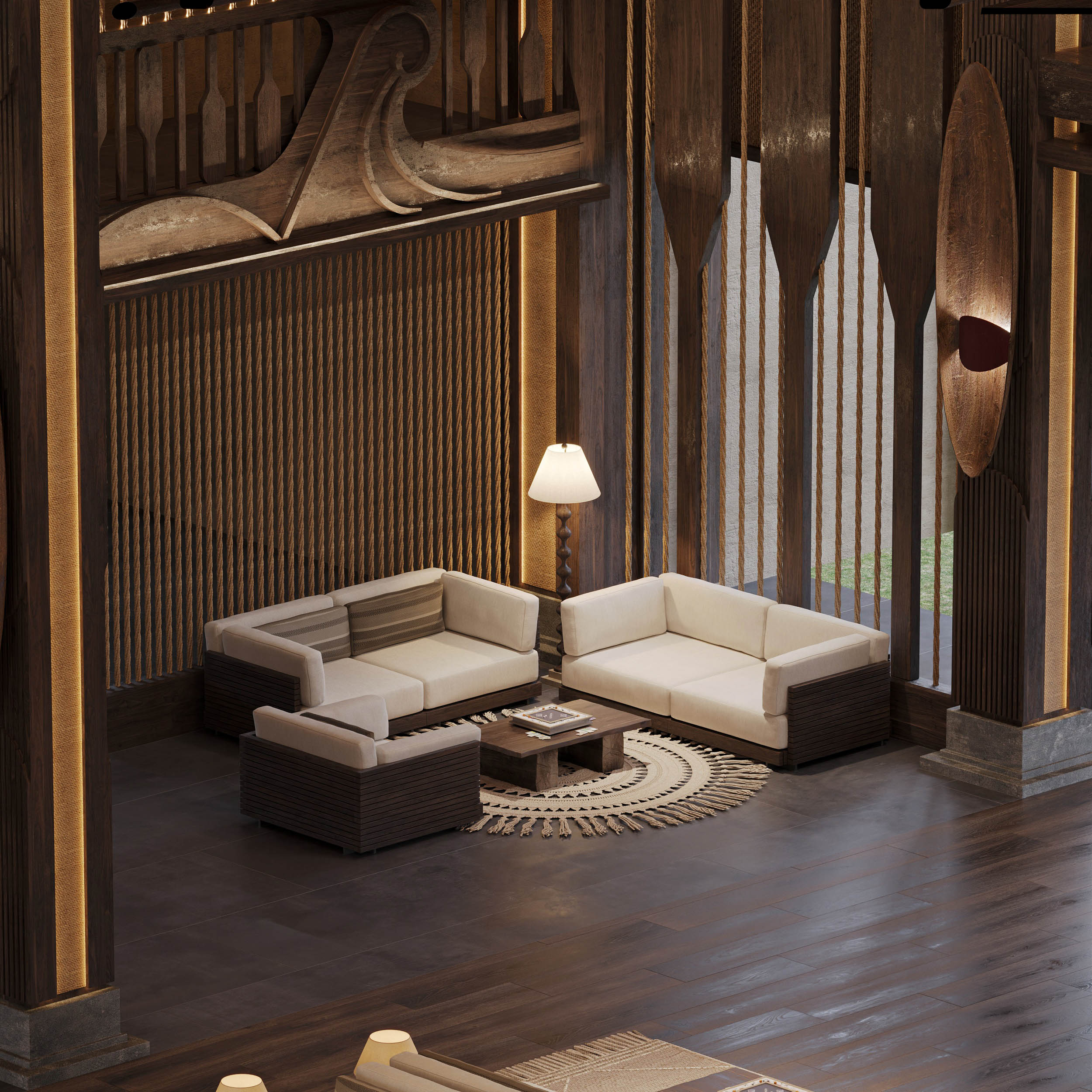 综合室内设计方案（含接待厅,餐厅咖啡馆,别墅）-15