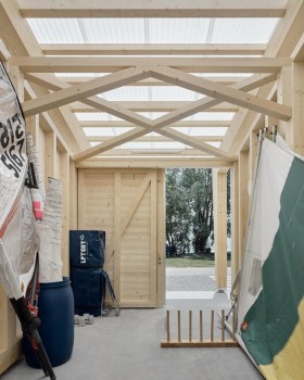 瑞士 Nant 小镇水上活动中心丨Atelier Pulver Architectes