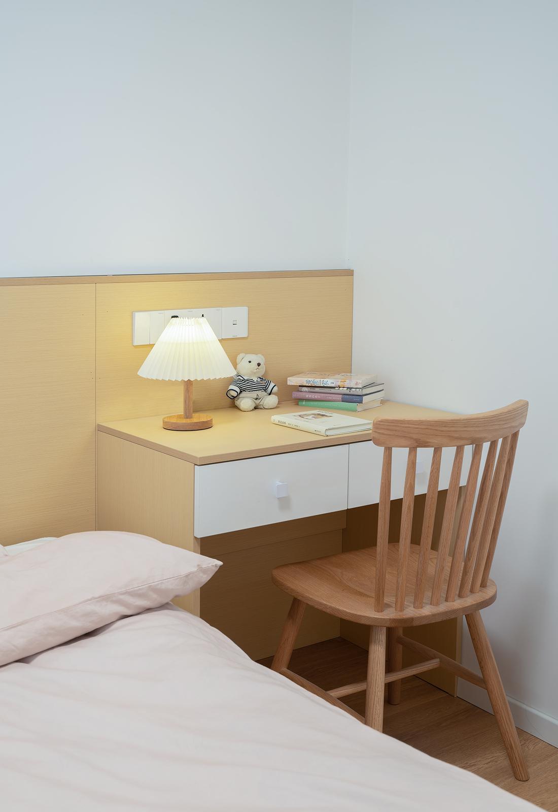 日式原木风超强收纳 140m²婚房设计-43