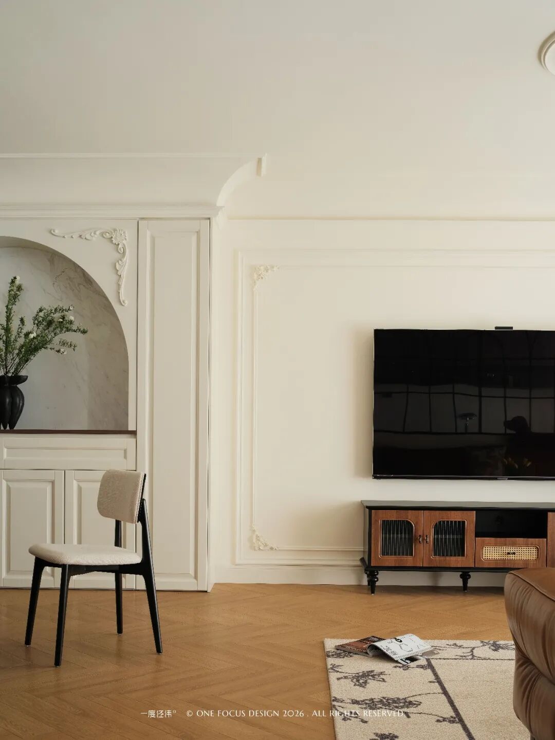 生活家° 轻法式与中古风相融居所改造等多个项目丨One Focus Design 一度经纬°-19