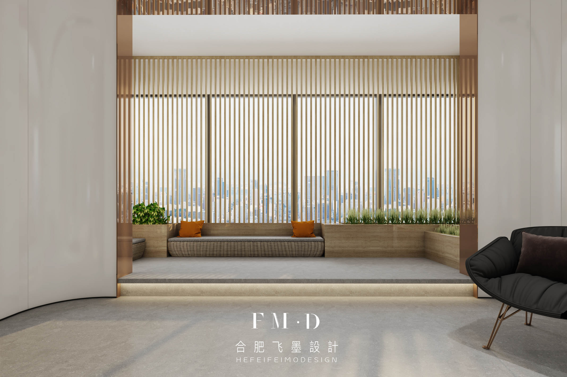 合肥飞墨设计新作 | 柏悦公馆——简约解构美学之家-16