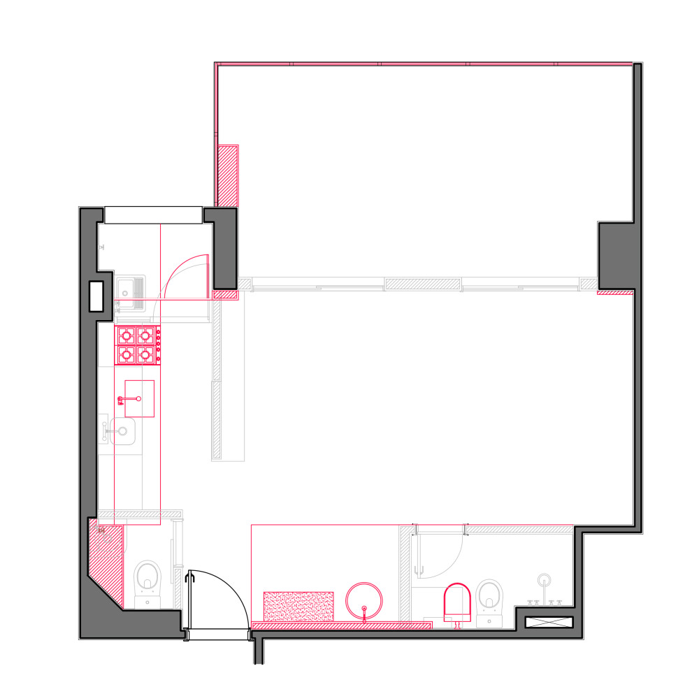 巴西式工业风格住宅(RA Loft · SP) Studio RO+CA设计-24