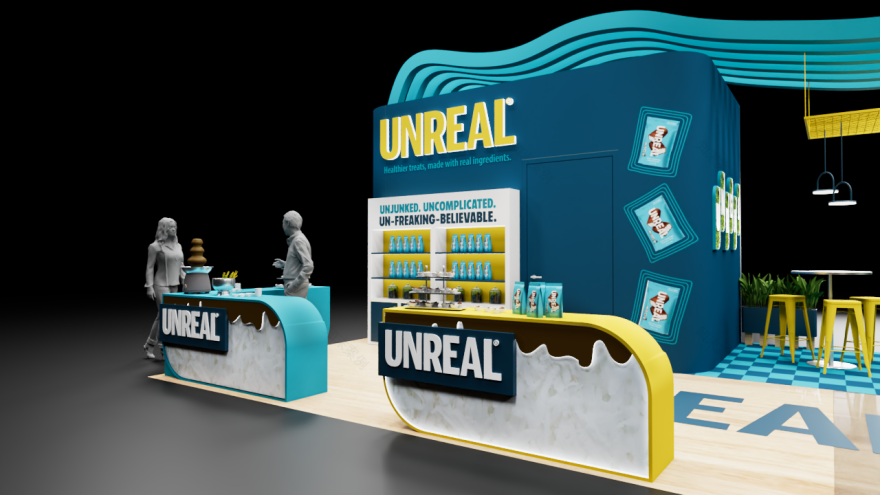 UNREAL品牌展览空间设计-8
