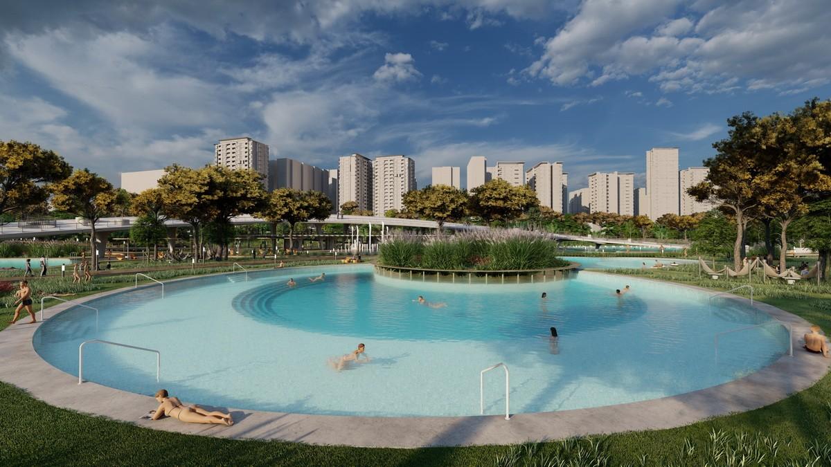 江汉公园天然游泳池丨韩国首尔丨佰筑设计（上海）+Carve（阿姆斯特丹）-28