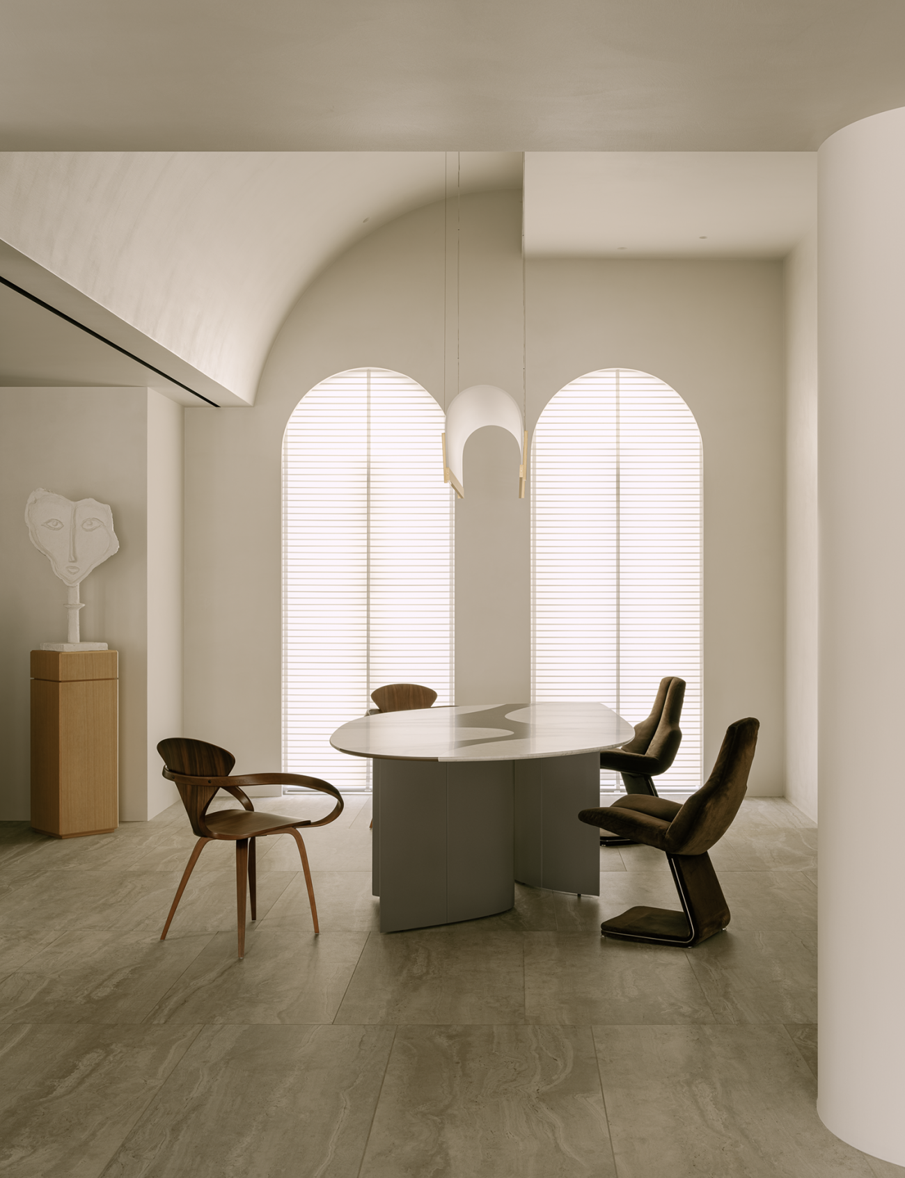 天津湖畔叠境400㎡别墅丨中国天津丨集见设计-30