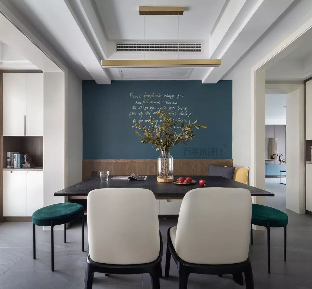 现代轻奢温馨家 | 方平米设计新作，小菠萝三口之家-42