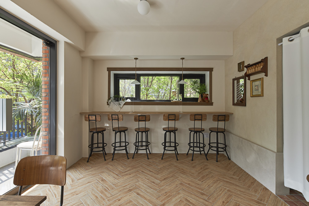 欧洲风 22 坪果园主题露台咖啡馆设计-10