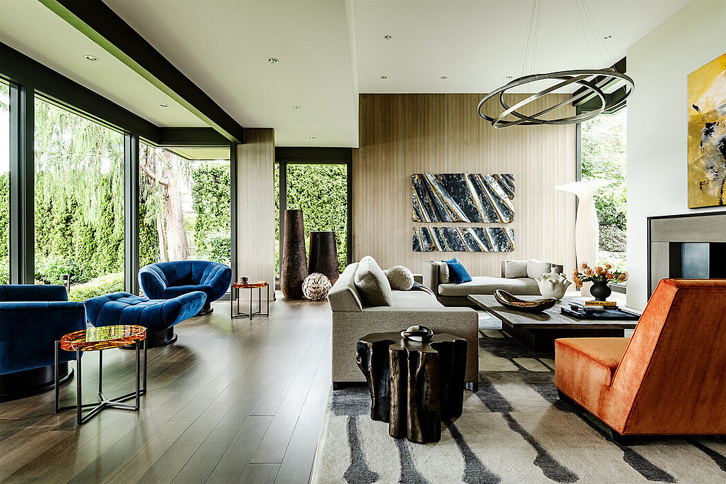 Mercer Island 豪华海滨住宅丨美国华盛顿丨Studio AM Architecture | Interiors-2