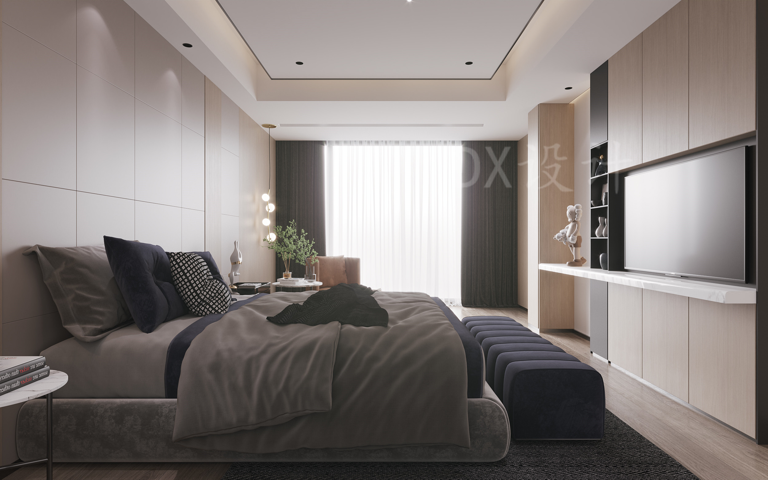 现代轻奢风室内设计-9