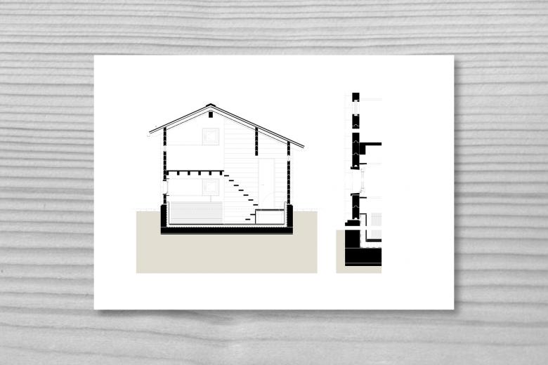 SALVINI RÜEGSEGGER ARCHITEKTEN丨Neubau Alphütte Surselva丨瑞士-24