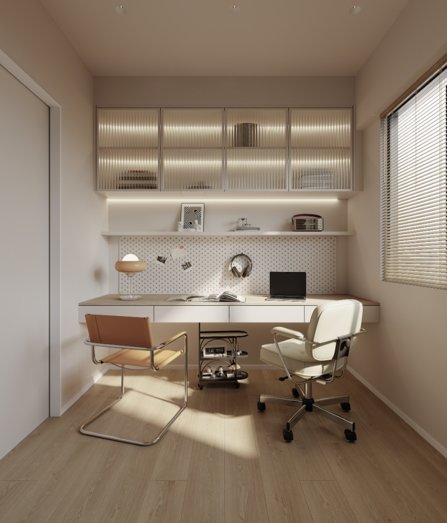 120㎡ 现代奶油 高级感-4