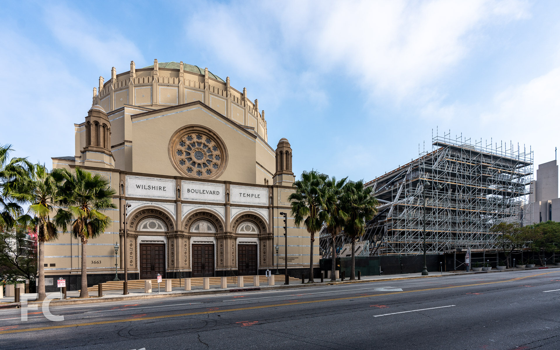 Construction Tour: Audrey Irmas Pavilion at Wilshire Boulevard Temple — FIELD CONDITION-2