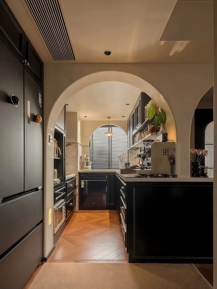 深圳两套法式复古风住宅设计丨中国深圳丨三生一宅-50