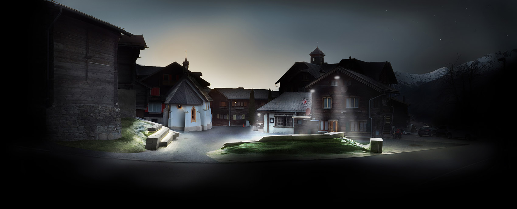 小镇广场及家具,瑞士 / Fernando Menis Architects-21