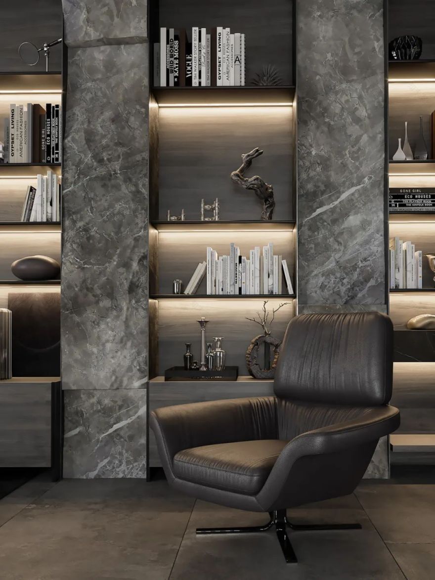 乌克兰高级灰豪宅丨Sao Studio-15