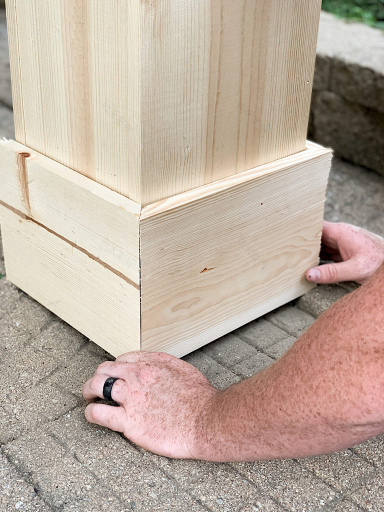 EXTERIOR REFRESH - WOOD SHUTTERS & PORCH COLUMNS | ORC WEEK 6 - Grace Oaks Designs-10